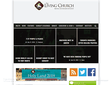 Tablet Screenshot of livingchurch.org